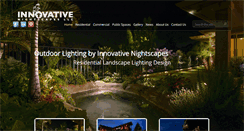 Desktop Screenshot of innovativenightscapes.com